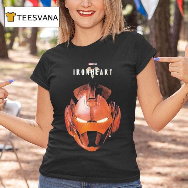 Marvel Studios Television Series Iron Heart With Riri Williams Mask June T Shirt