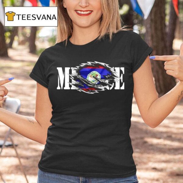 Menace Belize Logo T Shirt