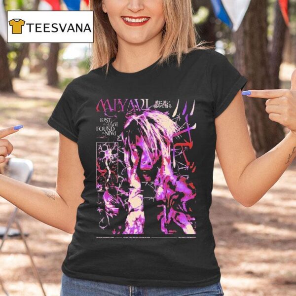 Miyavi Barbed Wire Lost In Love Found In Pain T Shirt
