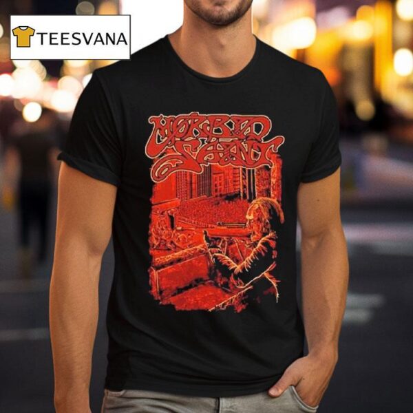 Morbid Saint Assassin We Ll Leave Your Body Lying In A Sea Of Red T Shirt