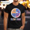 New York Knicks X New York Rangers X New York Yankees X New York Giants Team Logo T Shirt