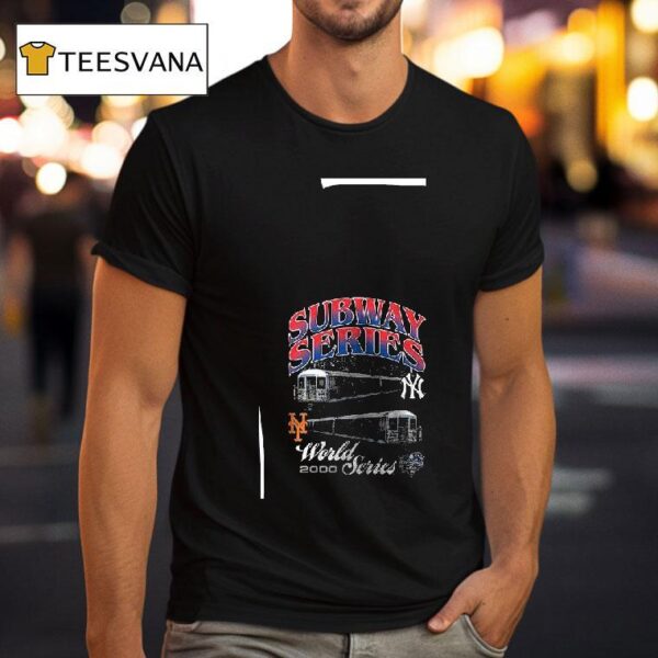 New York Yankees Vs New York Mets Subway Series Th Anniversary Duel Trains T Shirt