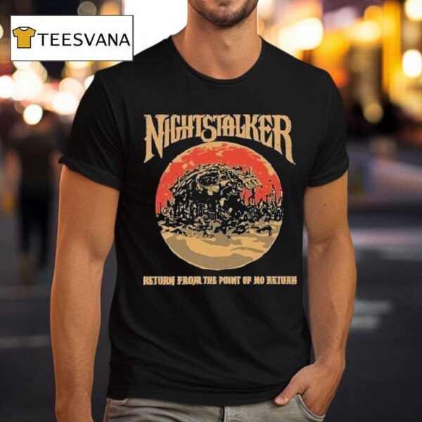 Nightstalker Return From The Point Of No Return Album T Shirt
