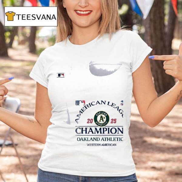 Oakland Athletics American League Champions T Shirt