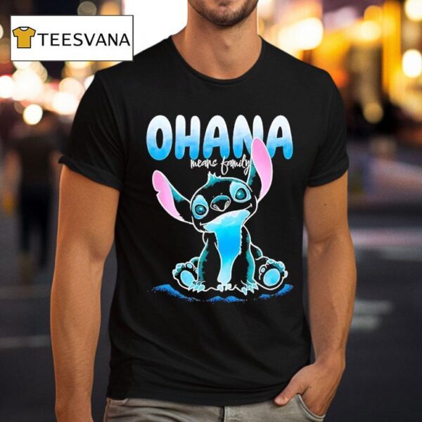 Ohana Means Family Lilo And Stitch T Shirt