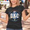 Oklahoma City Thunder Nba Champions Circle Logo T Shirt