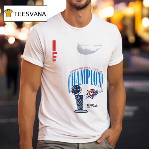 Oklahoma City Thunder Stadium Essentials Won For The City Nba Finals Cruise T Shirt