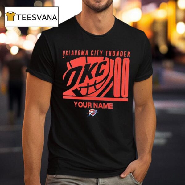 Oklahoma City Thunder Your Name Champions T Shirt