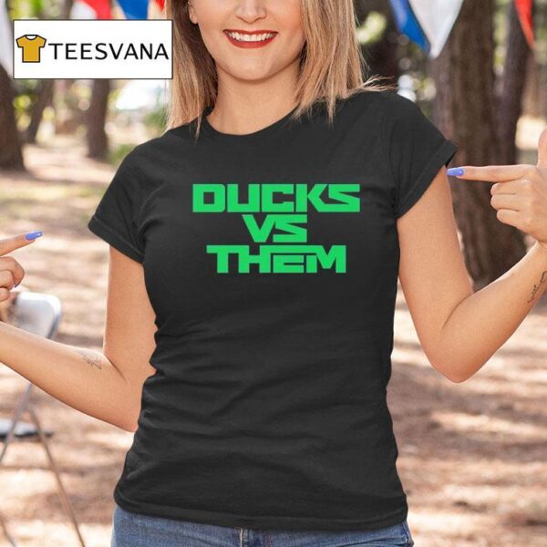 Oregon Ducks Vs Them Big Ten Championship Game T Shirt