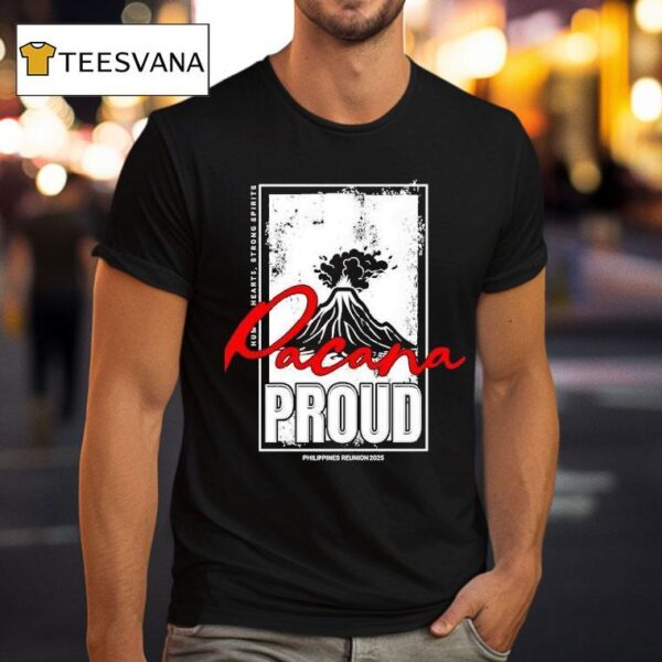 Pacana Proud Philippines Reunion T Shirt