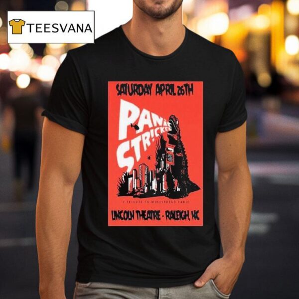 Panic Stricken April Raleigh Nc T Shirt