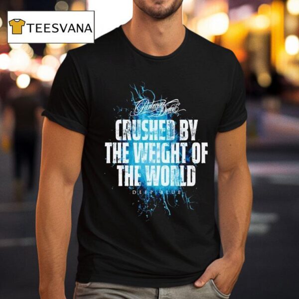 Parkway Drive Crushed By The Weight Of The World Deep Blue T Shirt