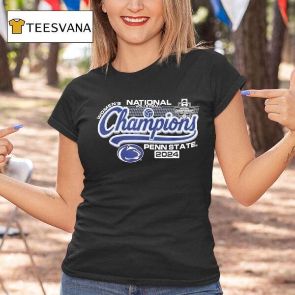 Penn State Nittany Lions National Champs W Volleyball T Shirt