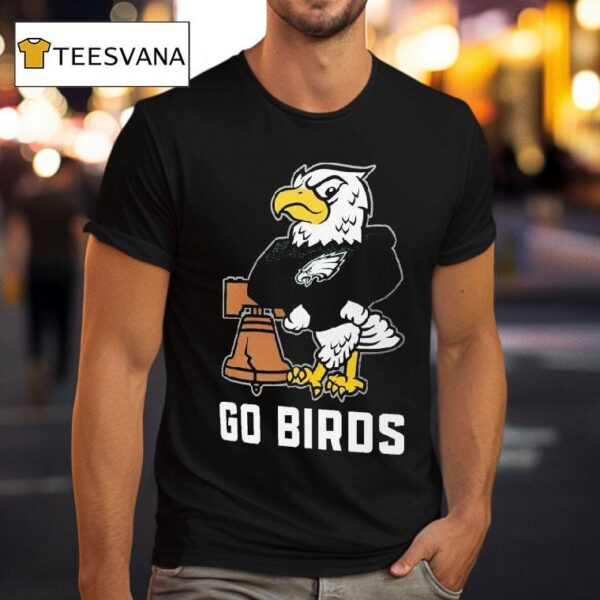 Philadelphia Eagles Philadelphia Phillies Go Birds Mascot Bell T Shirt