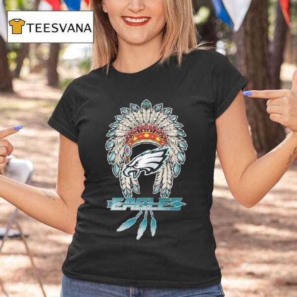 Philadelphia Eagles X Native American Philly T Shirt