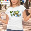 Political Sea Change Map T Shirt
