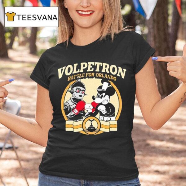 Ray Volpe Battle For Orlando Mickey Mouse T Shirt