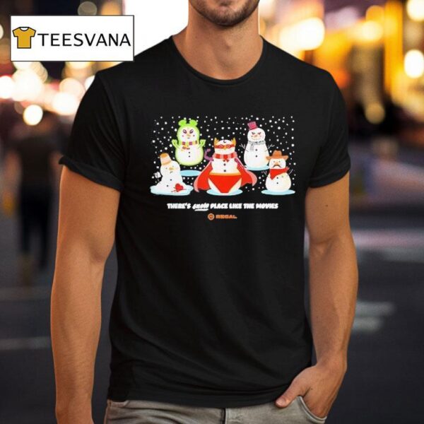 Regal Cinemas Snowmen T Shirt
