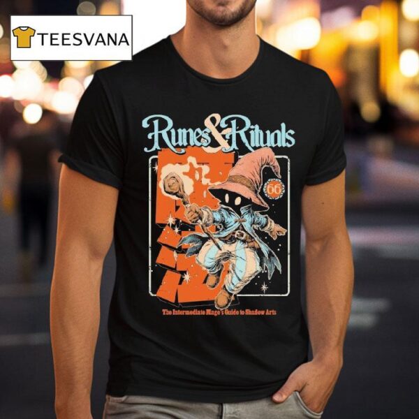 Runes And Rituals The Intermediate Mages Guide To Shadow Arts Mage S Guide Wizard T Shirt