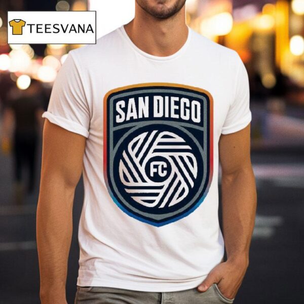 San Diego Fc Crest Logo T Shirt
