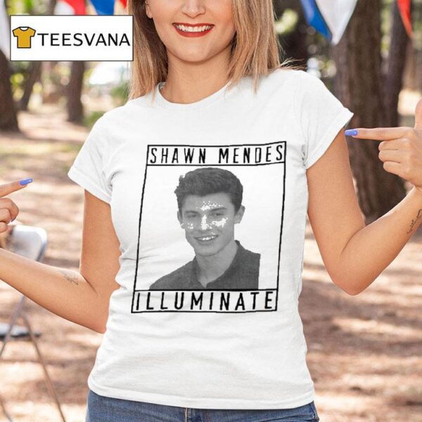 Shawn Mendes Illuminate North American Tour Photo T Shirt