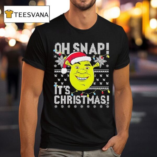 Shrek On Snap It S Christmas T Shirt
