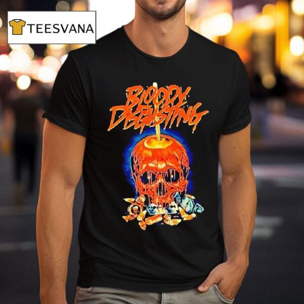 Skull Bloody Disgusting T Shirt