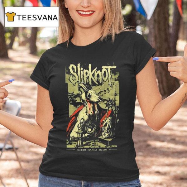 Slipknot June Lyon France T Shirt