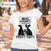 Spuds Mackenzie Bud Light Beer Fright Nigh T Shirt