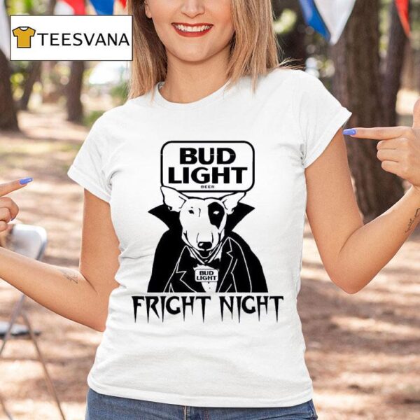Spuds Mackenzie Bud Light Beer Fright Nigh T Shirt