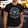 Texas Rangers Law Enforcement Appreciation Lead Handcuff T Shirt