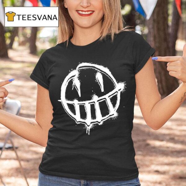 The Boys Graffiti Smiley Face T Shirt