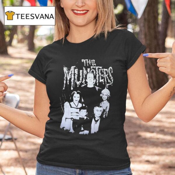 The Munster Characters T Shirt