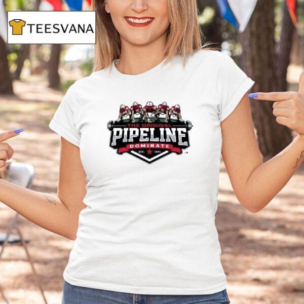 The Original Pipeline Dominate Est Logo T Shirt