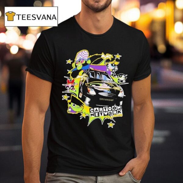 The Powerpuff Girls Cartoon Network Wacky Racing T Shirt