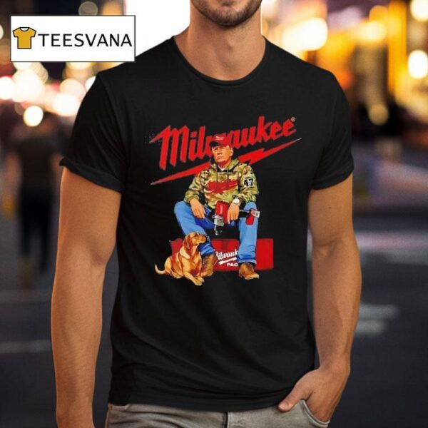 Trump Milwaukee Camo T Shirt