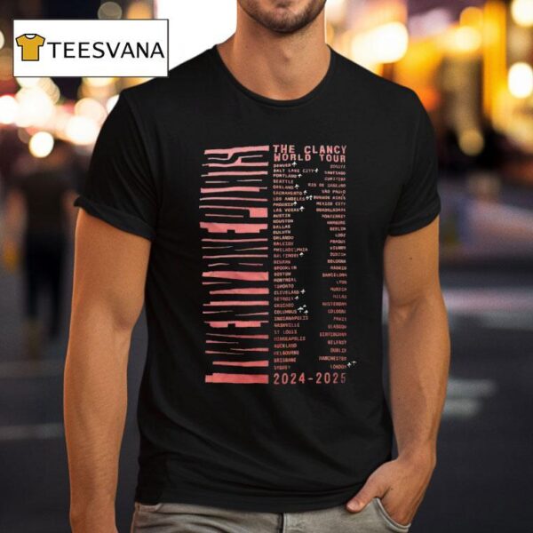 Twenty One Pilots The Clancy World Tour T Shirt