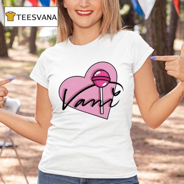 Vanilbeanz Vani Heart Signature T Shirt