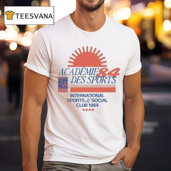 Vice Academie Des Sports Social Club International Club T Shirt