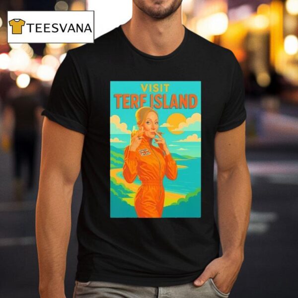 Visit Terf Island Smoking T Shirt