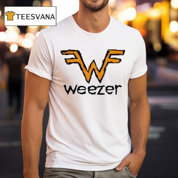 Weezer Doodle Logo T Shirt