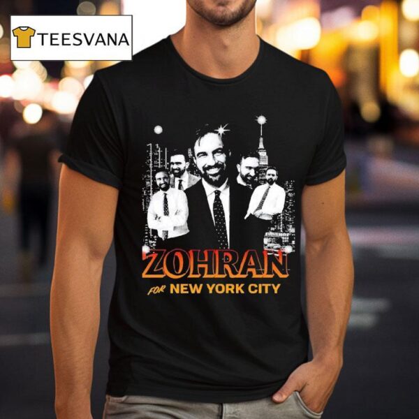 Zohran Mamdani For New York City T Shirt