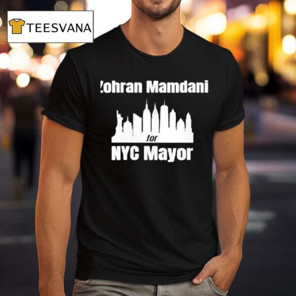 Zohran Mamdani For Nyc Mayor T Shirt