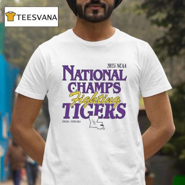 Ncaa National Champs Fighting Lsu Tigers T Shirt