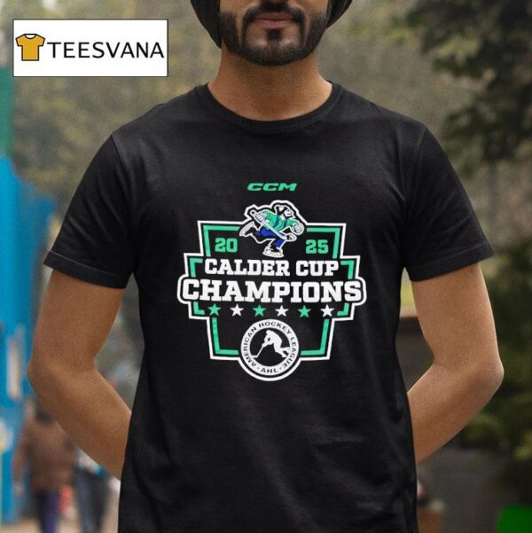 Abbotsford Canucks Ccm Calder Cup Champions T Shirt