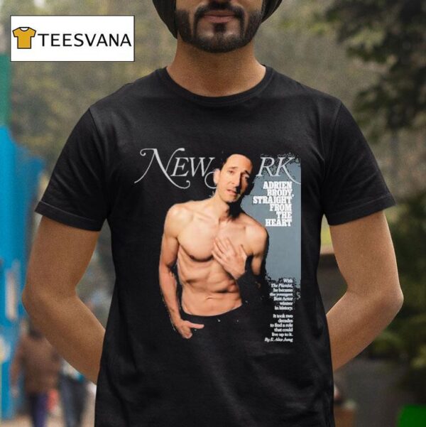 Adrien Brody Covers The Latest Issue Of New York Magazine T Shirt