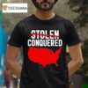 America Stolen Conquered Map T Shirt