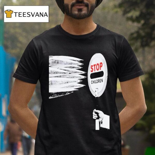 Anti Nuclear Movement House X Peter Kennard Stop Children T Shirt