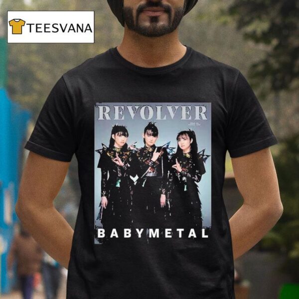 Babymetal Revolver Magazine Cover Summer Holographic Armor Theme T Shirt