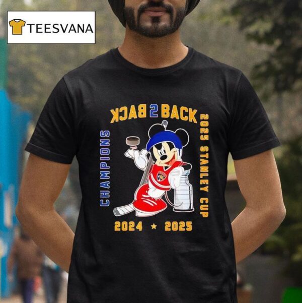 Back To Back Champions Stanley Cup Mickey T Shirt